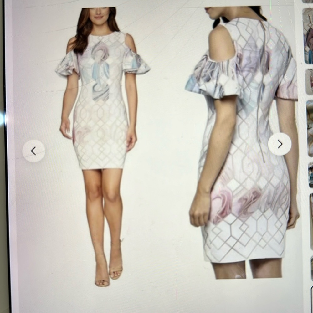 TED BAKER LONDON DRESS SIZE 3